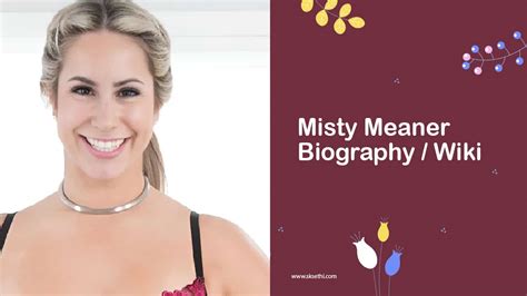 misty meaner ph|Misty Meaner (Actor) Wiki, Height, Biography, Husband, Age and More.